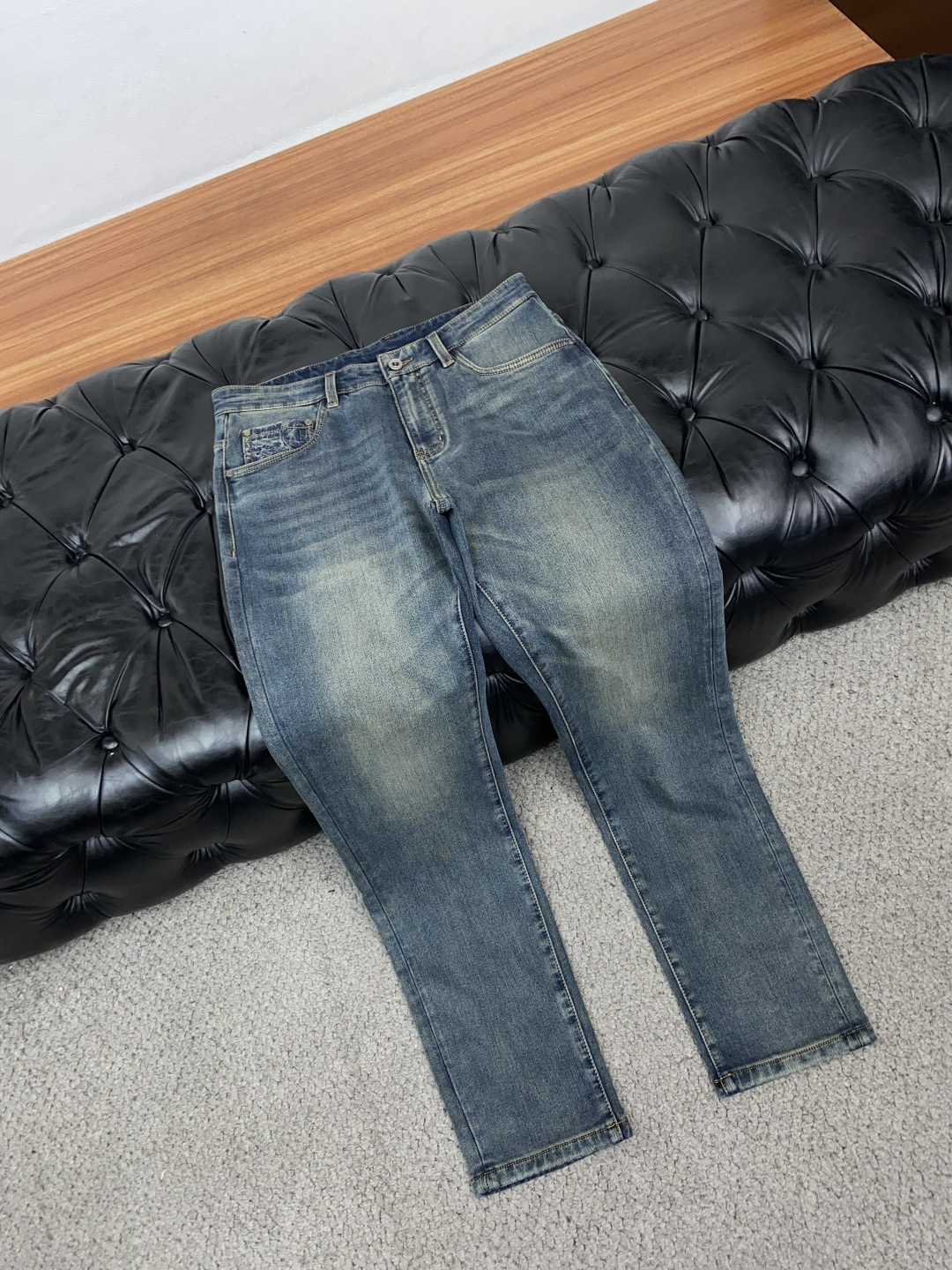 브리오니 슬림핏 남성 청바지 상세 이미지 7