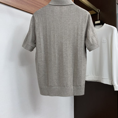 Loro Piana 诺悠翩雅 秋冬高品质 绵羊毛翻领短袖毛衣 精品毛衣 男款高端定制臻品系列 隶属品牌高端主线 专利顶 Loro Piana 诺悠翩雅 秋冬高品质 绵羊毛翻领短袖毛衣 精品毛衣 男款高端定制臻品系列 隶属品牌高端主线 专利顶