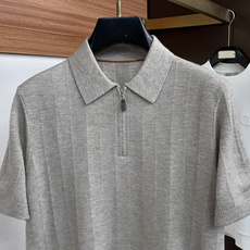 Loro Piana 诺悠翩雅 秋冬高品质 绵羊毛翻领短袖毛衣 精品毛衣 男款高端定制臻品系列 隶属品牌高端主线 专利顶 Loro Piana 诺悠翩雅 秋冬高品质 绵羊毛翻领短袖毛衣 精品毛衣 男款高端定制臻品系列 隶属品牌高端主线 专利顶