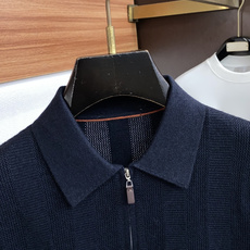 Loro Piana 诺悠翩雅 秋冬高品质 绵羊毛翻领短袖毛衣 精品毛衣 男款高端定制臻品系列 隶属品牌高端主线 专利顶 Loro Piana 诺悠翩雅 秋冬高品质 绵羊毛翻领短袖毛衣 精品毛衣 男款高端定制臻品系列 隶属品牌高端主线 专利顶