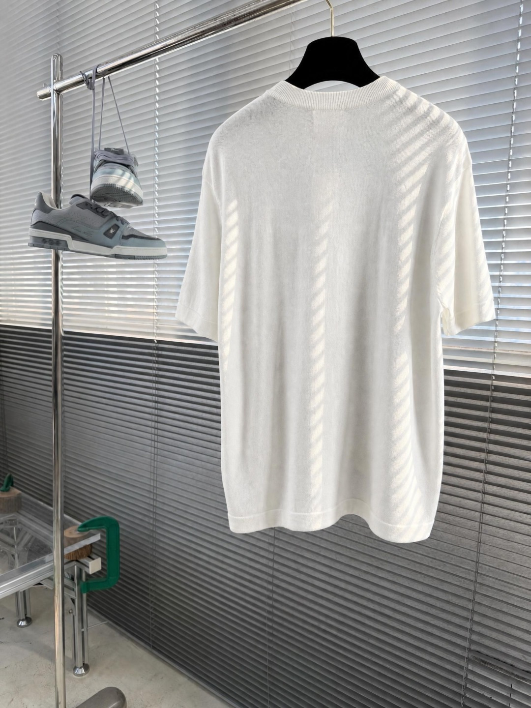 普拉达  S-xxL 2026新款秋冬男士高端宽松款简约圆领针织羊毛短袖毛衣，香港洋行渠道货，纯正血统品质，秋冬新款，经