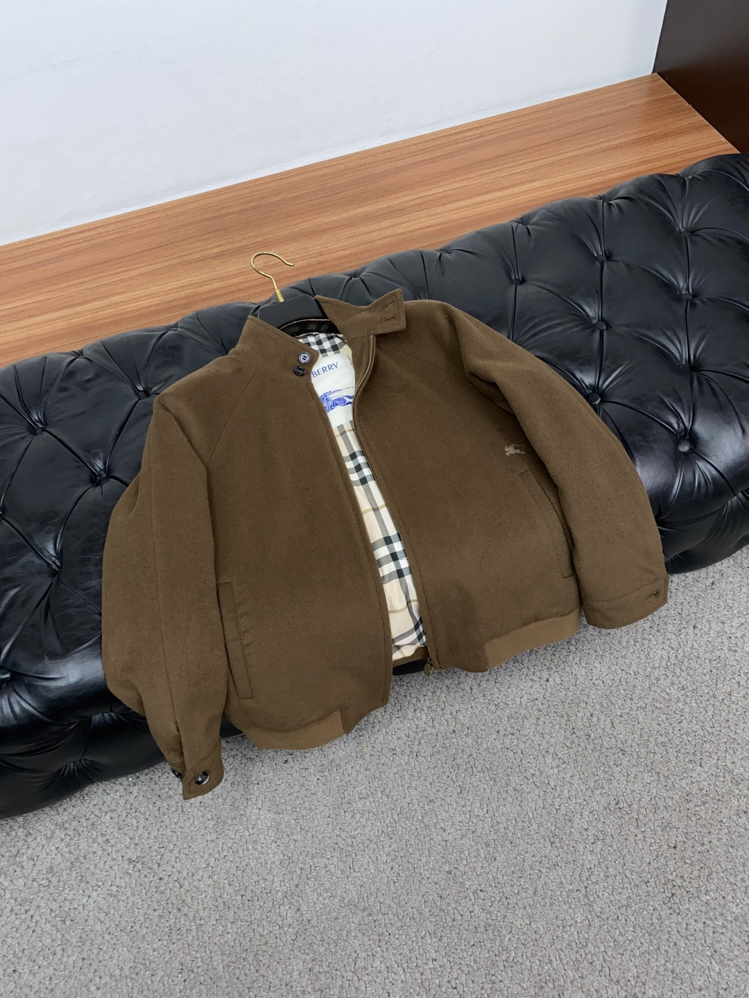 버버리 뉴 울 남성 자켓 상세 이미지 6