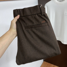 Loro Piana 诺悠翩雅 30-40 2026秋冬新款时尚休闲裤 直筒裤 面料:毛呢柔软拉绒面料 高版本 加厚 Loro Piana 诺悠翩雅 30-40 2026秋冬新款时尚休闲裤 直筒裤 面料:毛呢柔软拉绒面料 高版本 加厚