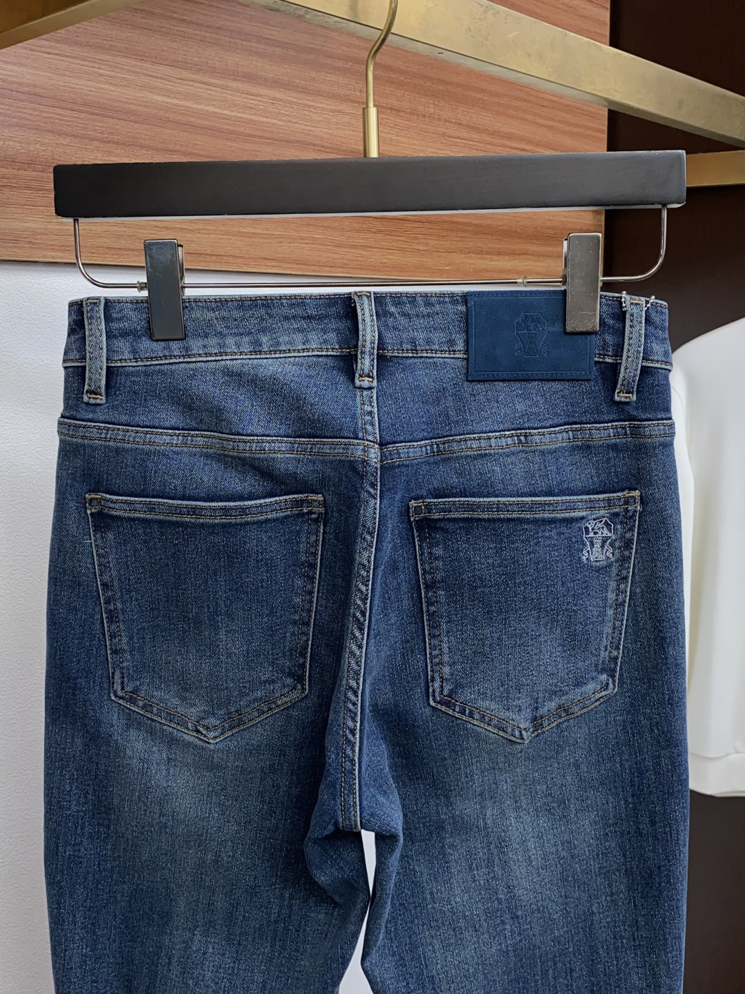 브루넬로쿠치넬리 남성 슬림핏 데님 바지 상세 이미지 9
