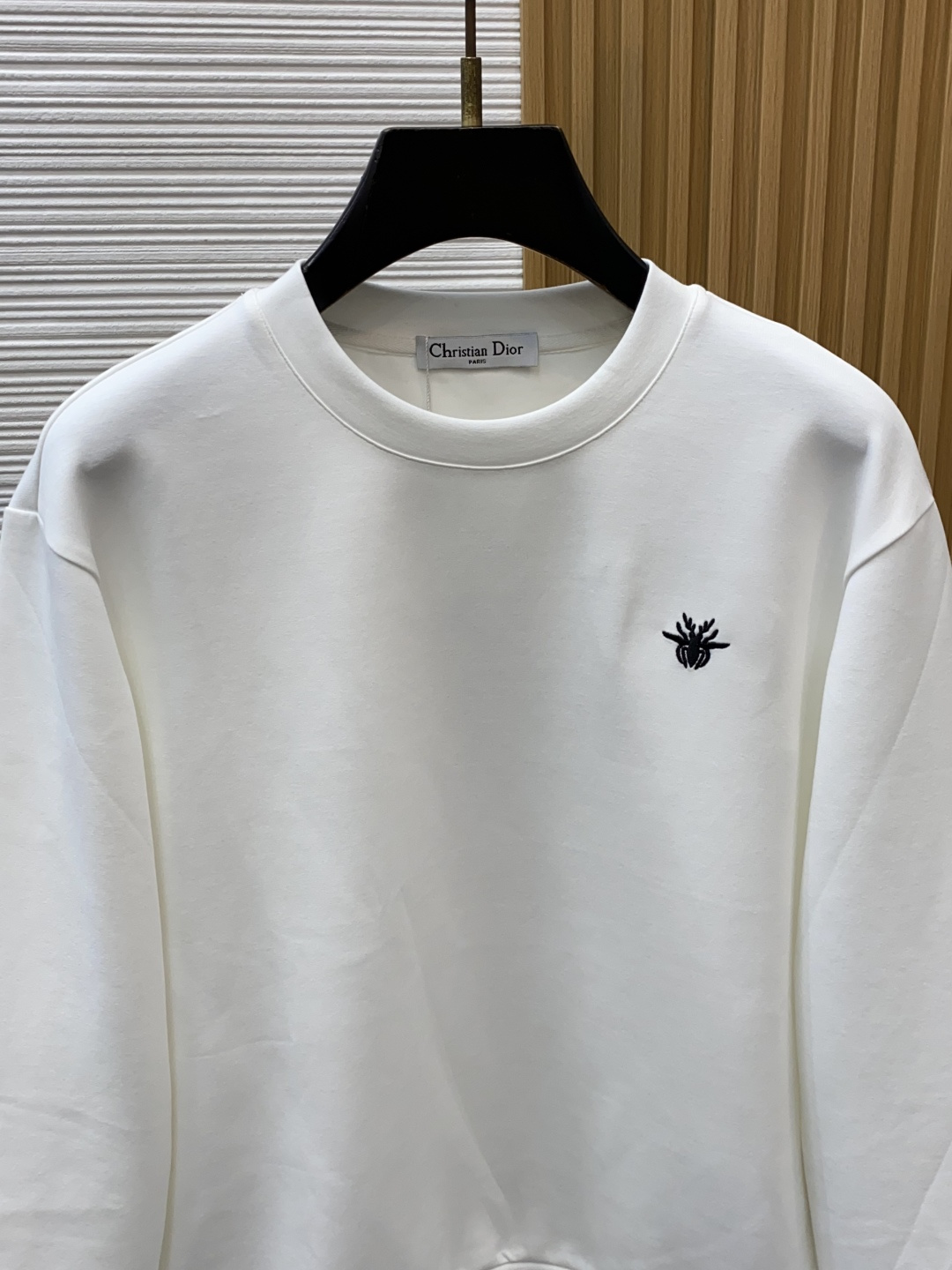 迪奥 xs-L 秋冬新品，男士基础款圆领长袖T恤打底衫！贸易公司渠道稀出，同步GW发售，选用客供进口26S双纱纯棉材质制