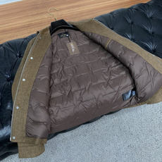 Loro Piana 诺悠翩雅 秋冬男士商务翻领时尚羽绒服 定制羊毛面料 真皮翻领 轻奢时尚休闲风格,轻盈保暖柔软!低 Loro Piana 诺悠翩雅 秋冬男士商务翻领时尚羽绒服 定制羊毛面料 真皮翻领 轻奢时尚休闲风格,轻盈保暖柔软!低