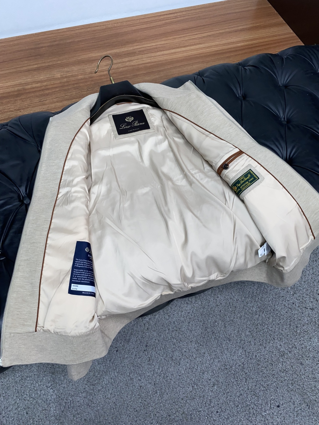 Loro Piana诺悠翩雅 男装【新品】 贸易公司订单 老钱2026S秋冬新品 男士羊毛运动套装‼️ (不拆卖) 意大 Loro Piana诺悠翩雅 男装【新品】 贸易公司订单 老钱2026S秋冬新品 男士羊毛运动套装‼️ (不拆卖) 意大