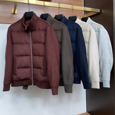 Loro Piana诺悠翩雅 秋冬男士时尚立领羽绒服 定制原版面料 轻奢时尚休闲风格,轻盈保暖柔软!低调系列时尚百搭, Loro Piana诺悠翩雅 秋冬男士时尚立领羽绒服 定制原版面料 轻奢时尚休闲风格,轻盈保暖柔软!低调系列时尚百搭,