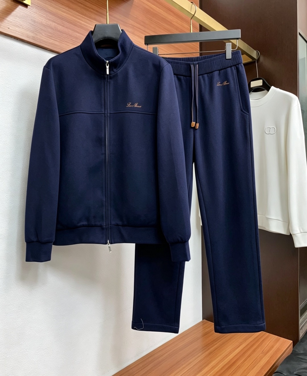 Loro Piana诺悠翩雅 男装【新品】 贸易公司订单 老钱2026S秋冬新品 男士羊毛运动套装‼️ （不拆卖） 意大