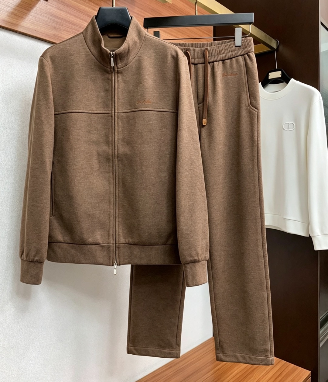 Loro Piana诺悠翩雅 男装【新品】 贸易公司订单 老钱2026S秋冬新品 男士羊毛运动套装‼️ （不拆卖） 意大