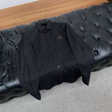 Loro Piana 诺悠翩雅 刺绣长袖衬衫|利落体面,兼顾商务与日常 甄选顺滑高弹面料,触感细腻垂坠有型,抗皱易打理, Loro Piana 诺悠翩雅 刺绣长袖衬衫|利落体面,兼顾商务与日常 甄选顺滑高弹面料,触感细腻垂坠有型,抗皱易打理,