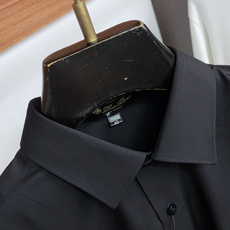 Loro Piana 诺悠翩雅 刺绣长袖衬衫|利落体面,兼顾商务与日常 甄选顺滑高弹面料,触感细腻垂坠有型,抗皱易打理, Loro Piana 诺悠翩雅 刺绣长袖衬衫|利落体面,兼顾商务与日常 甄选顺滑高弹面料,触感细腻垂坠有型,抗皱易打理,