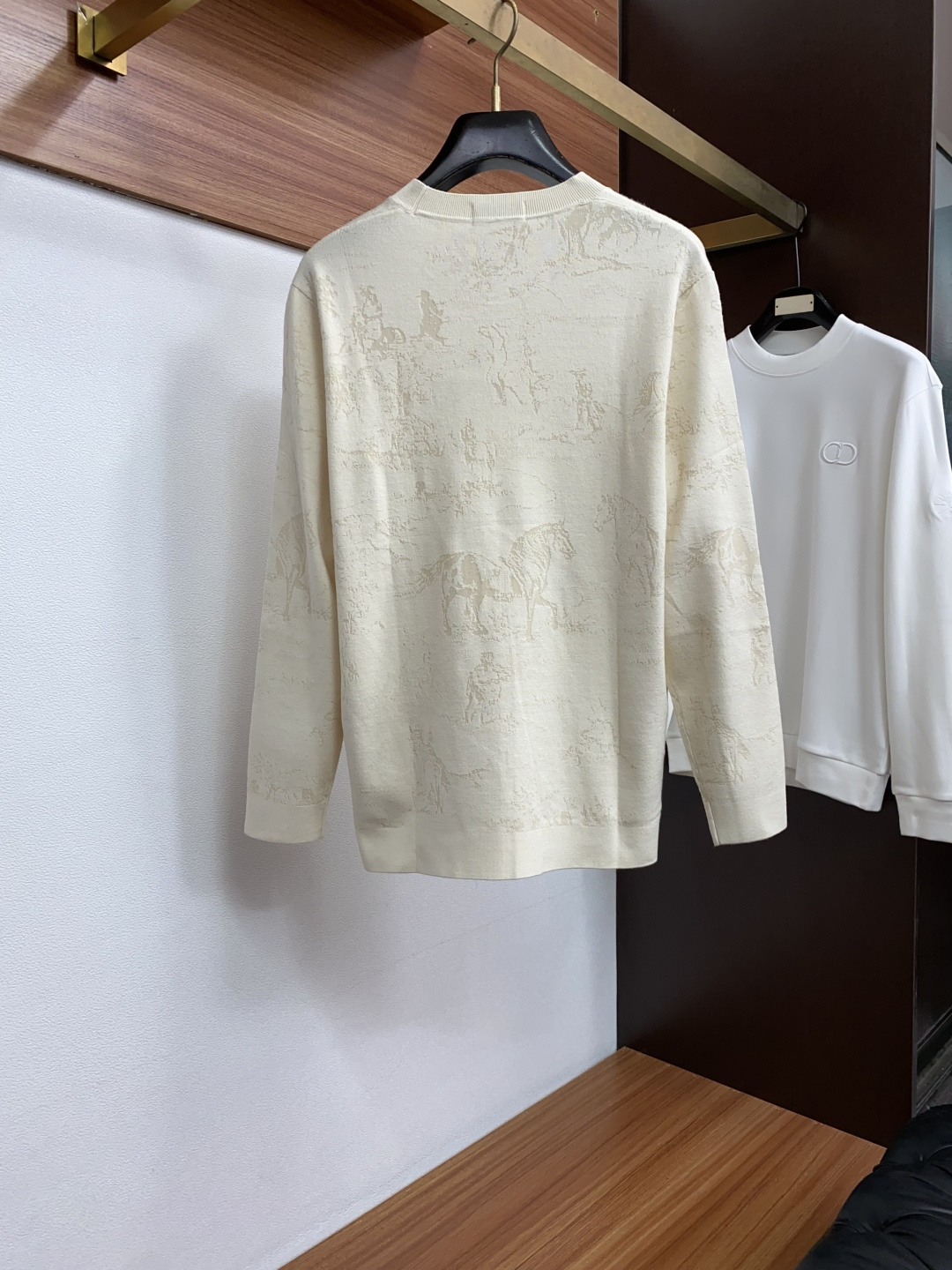 爱马仕 尺码M-4xL 2026秋冬圆领长袖羊毛衫 功能 时尚休闲 百搭打底单穿