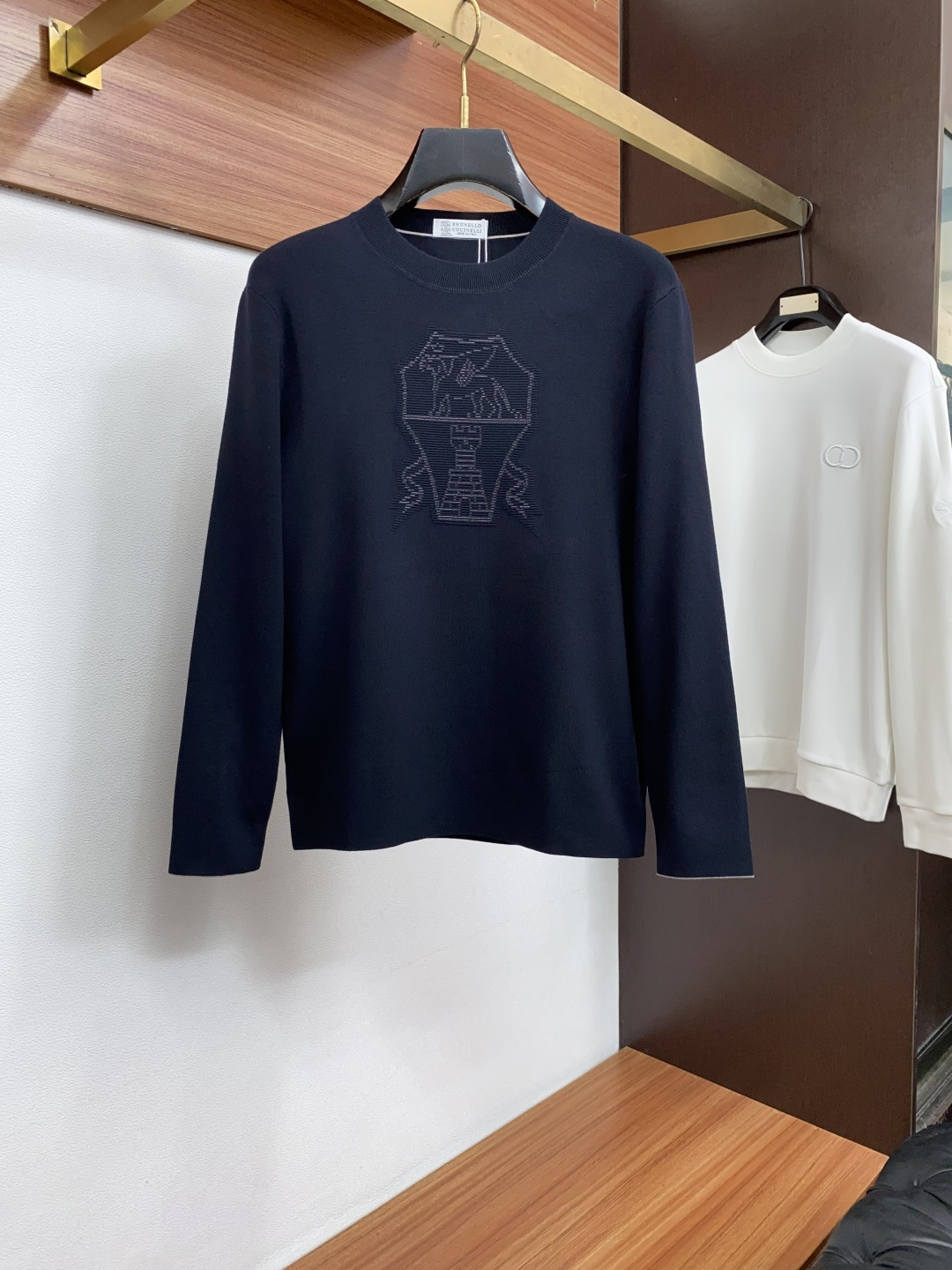 BC 尺码M-4xL 2026秋冬圆领长袖羊毛衫 功能 时尚休闲 百搭打底单穿
