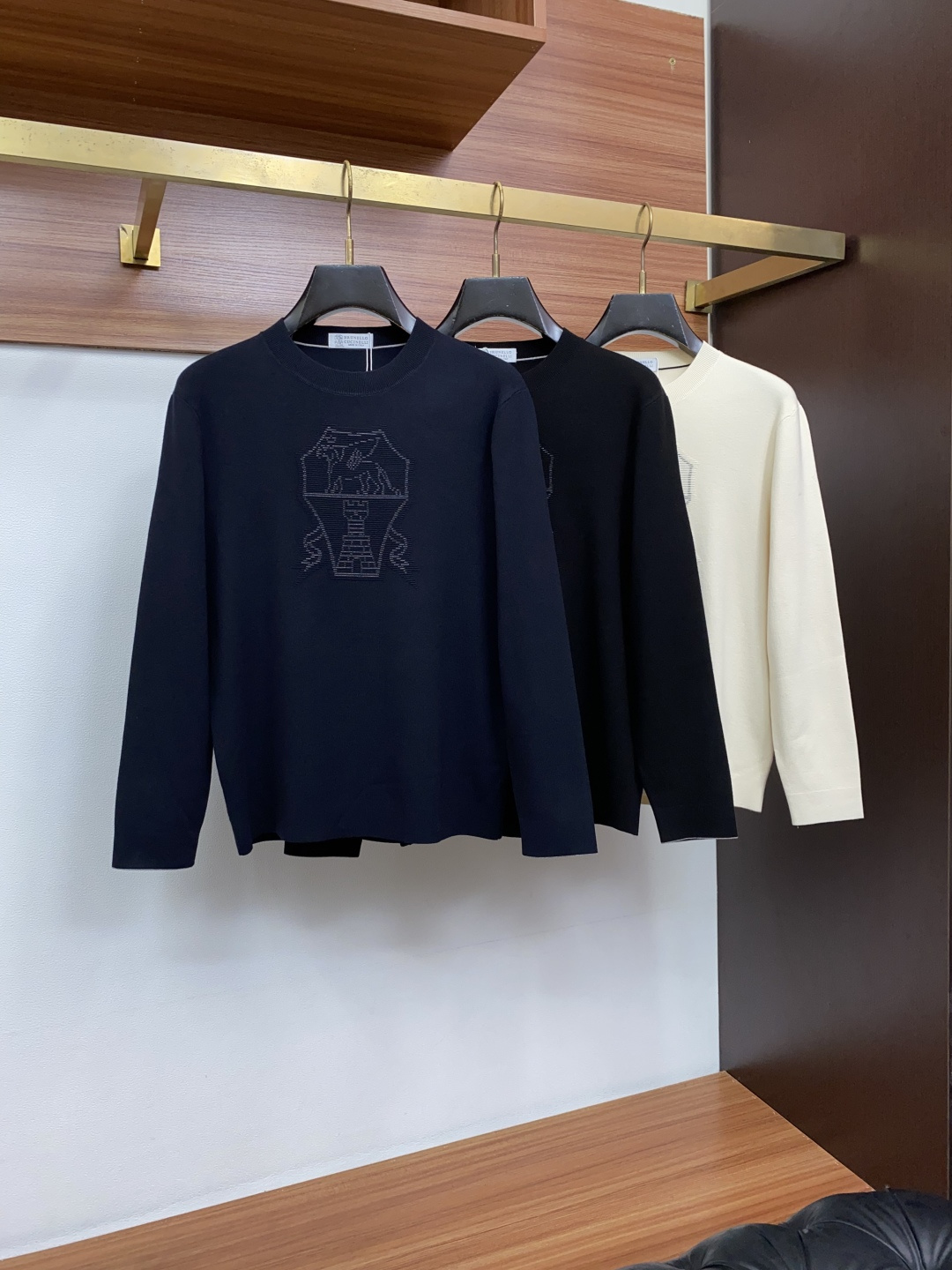 BC 尺码M-4xL 2026秋冬圆领长袖羊毛衫 功能 时尚休闲 百搭打底单穿