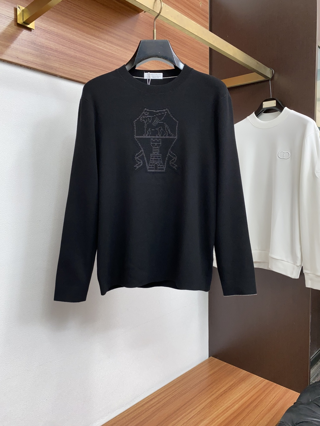 BC 尺码M-4xL 2026秋冬圆领长袖羊毛衫 功能 时尚休闲 百搭打底单穿