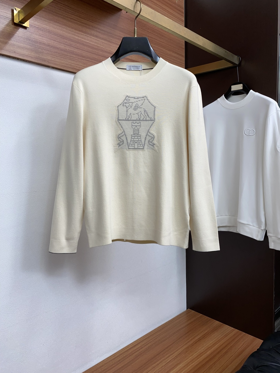 BC 尺码M-4xL 2026秋冬圆领长袖羊毛衫 功能 时尚休闲 百搭打底单穿