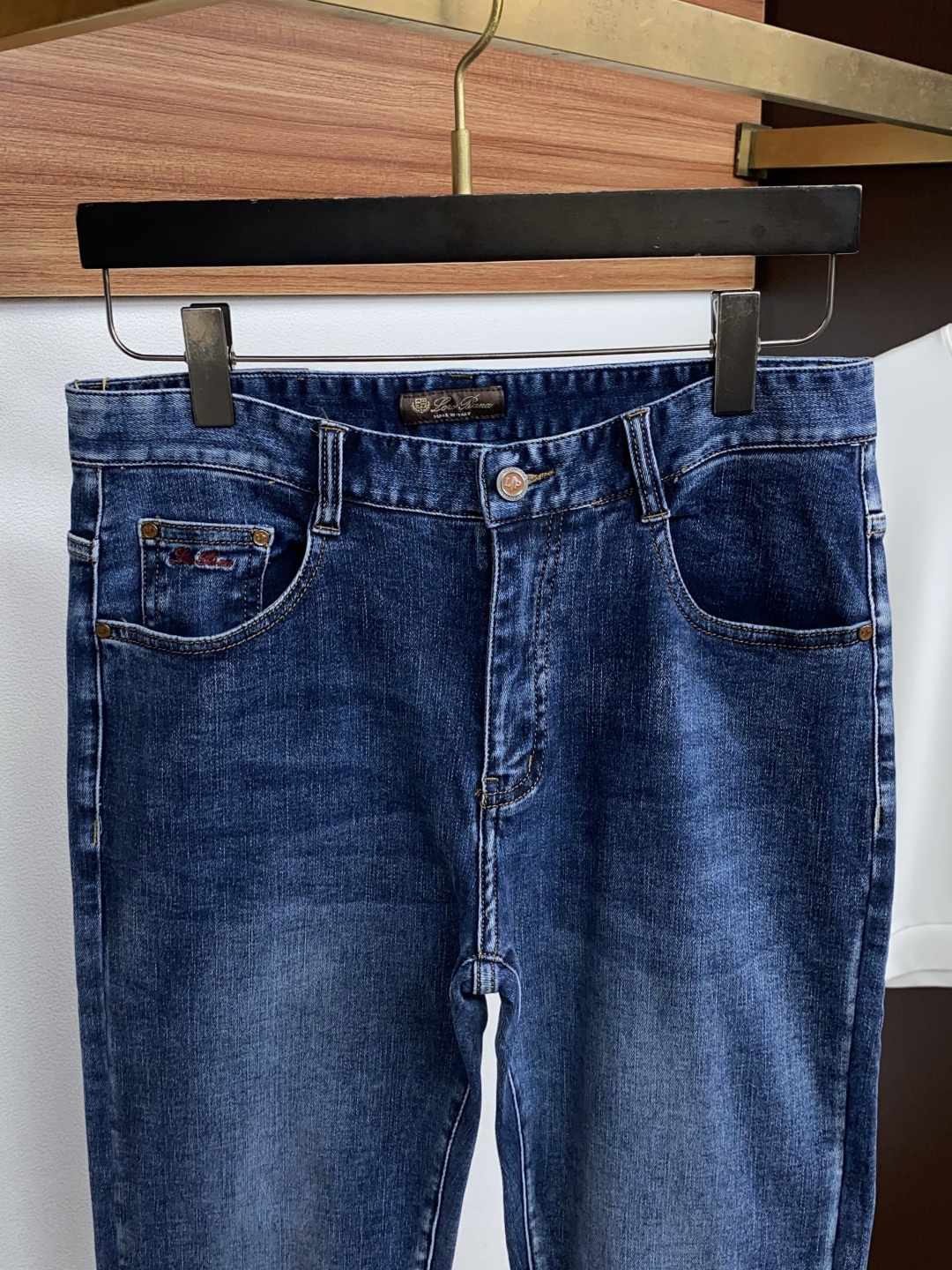 Loro Piana 诺悠翩雅 码数30-38 最新款秋冬时尚休闲五袋牛仔裤最新款上身版型无敌正！直筒版型 绝对可以闭眼
