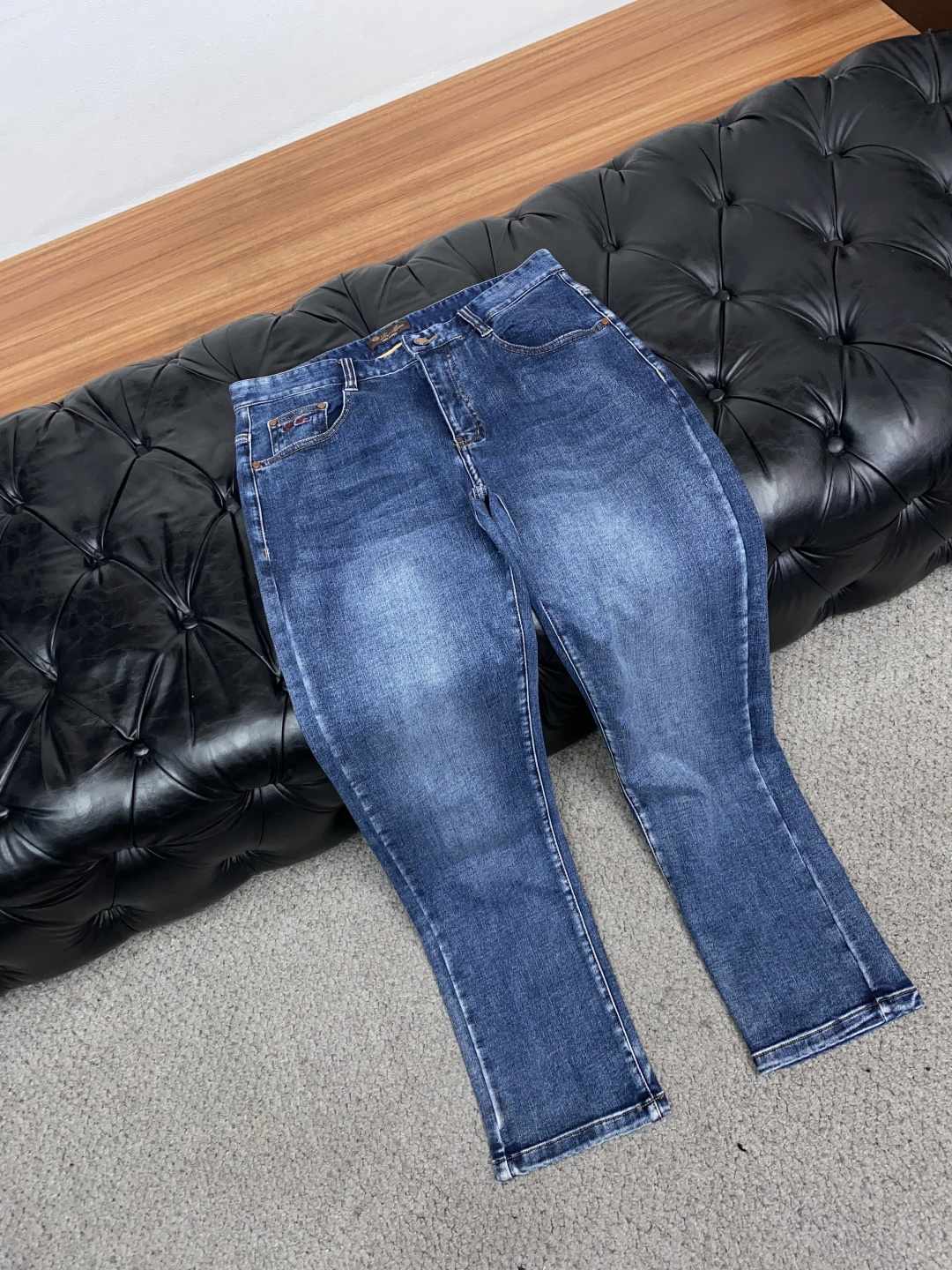 Loro Piana 诺悠翩雅 码数30-38 最新款秋冬时尚休闲五袋牛仔裤最新款上身版型无敌正！直筒版型 绝对可以闭眼