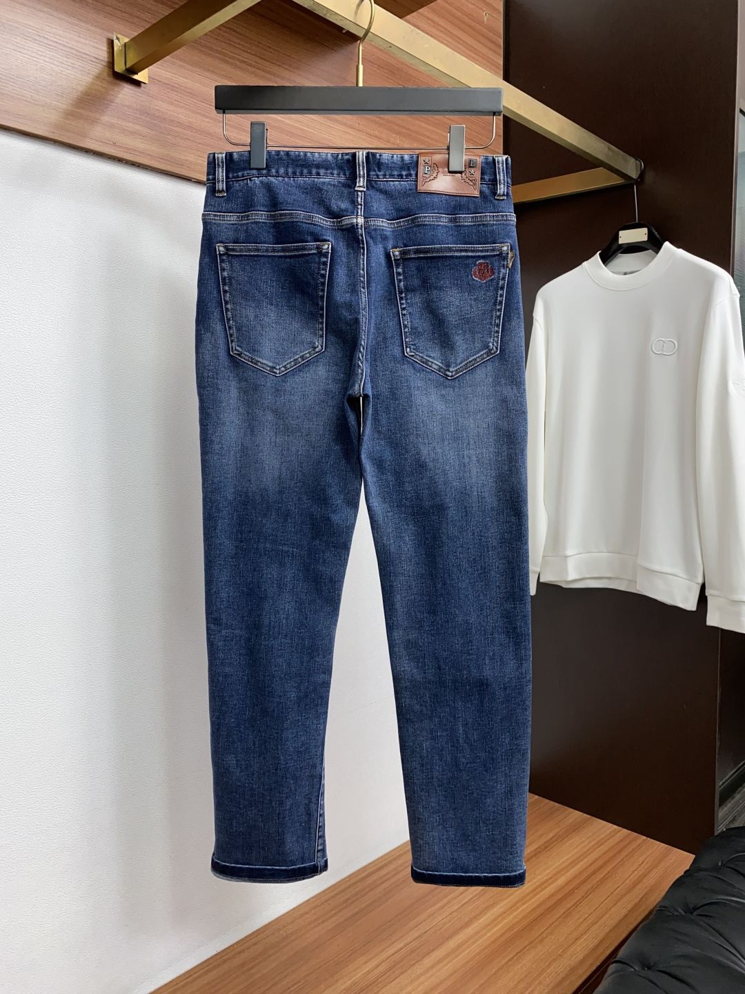 Loro Piana 诺悠翩雅 码数30-38 最新款秋冬时尚休闲五袋牛仔裤最新款上身版型无敌正！直筒版型 绝对可以闭眼
