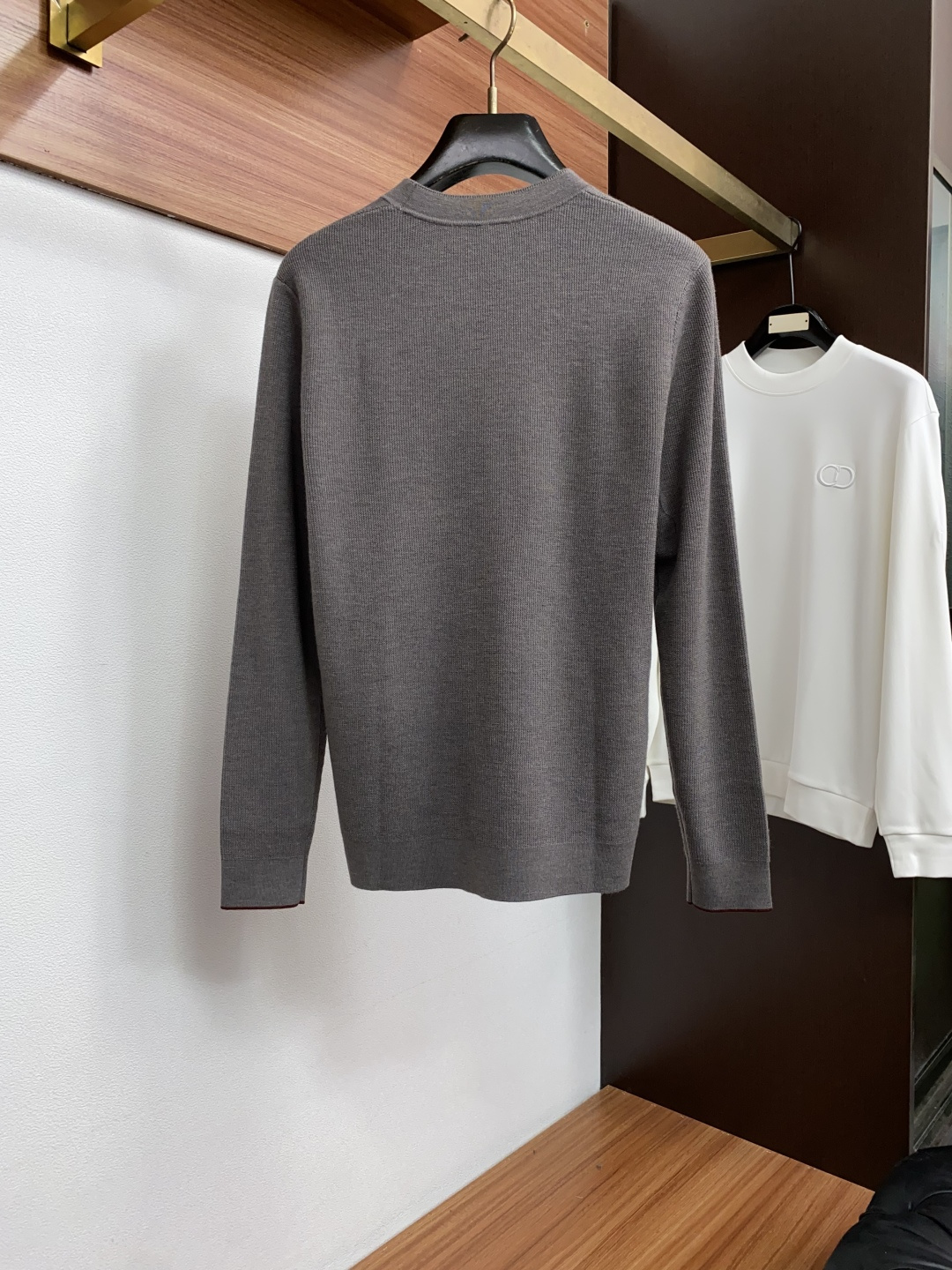 Loro Piana 诺悠翩雅 秋冬高品质 绵羊毛针织圆领长袖毛衣 精品棉羊毛毛衣 男款高端定制臻品系列 隶属品牌高端主