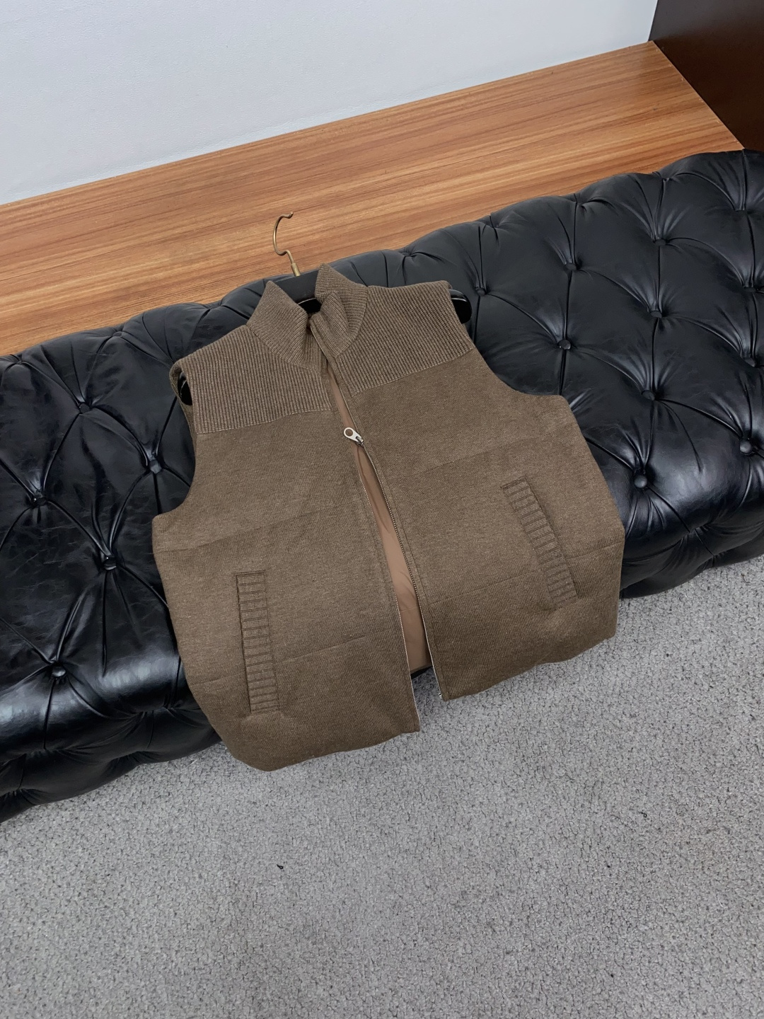 Loro Piana 诺悠翩雅 2026ss秋冬新款发布针织羊毛羽绒马甲夹克外套，秋冬季爆款外套，顶级国标95白鸭绒填冲