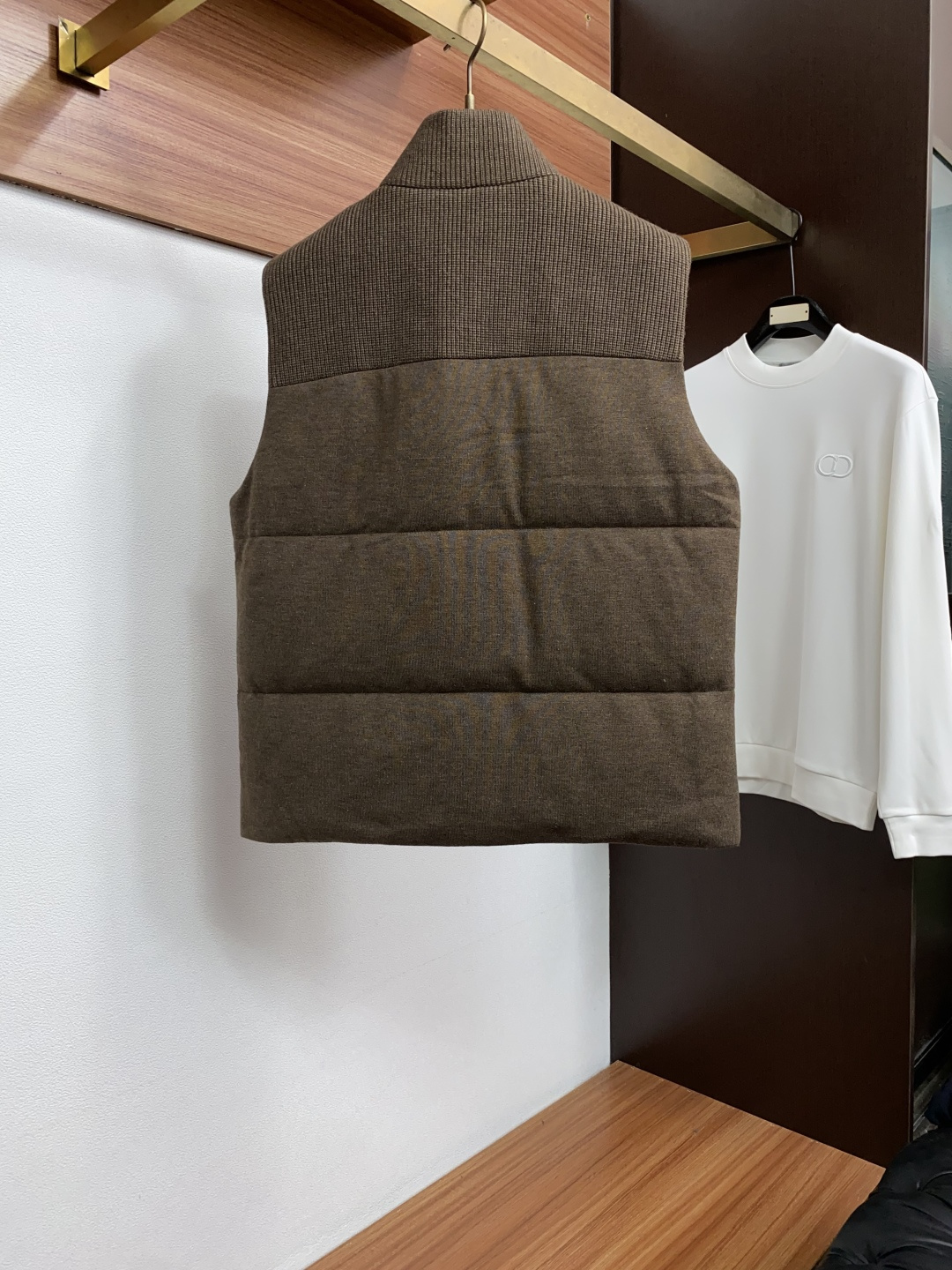Loro Piana 诺悠翩雅 2026ss秋冬新款发布针织羊毛羽绒马甲夹克外套，秋冬季爆款外套，顶级国标95白鸭绒填冲