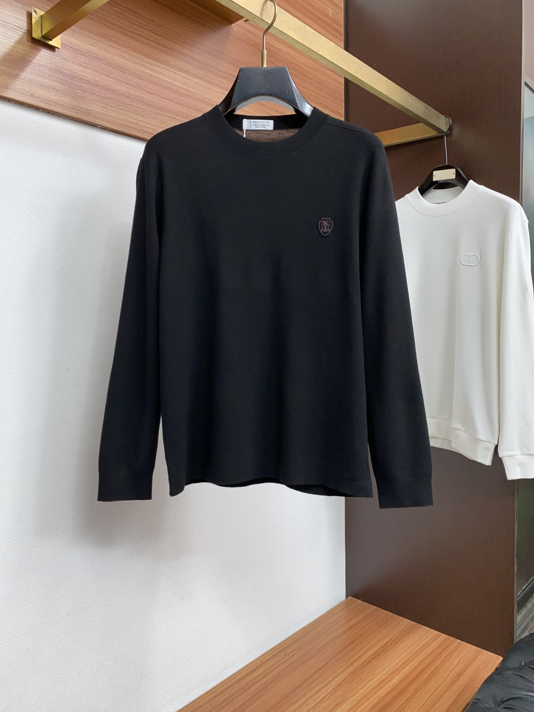 BC 尺码M-4xL 2026秋冬圆领长袖羊毛衫 功能 时尚休闲 百搭打底单穿BC