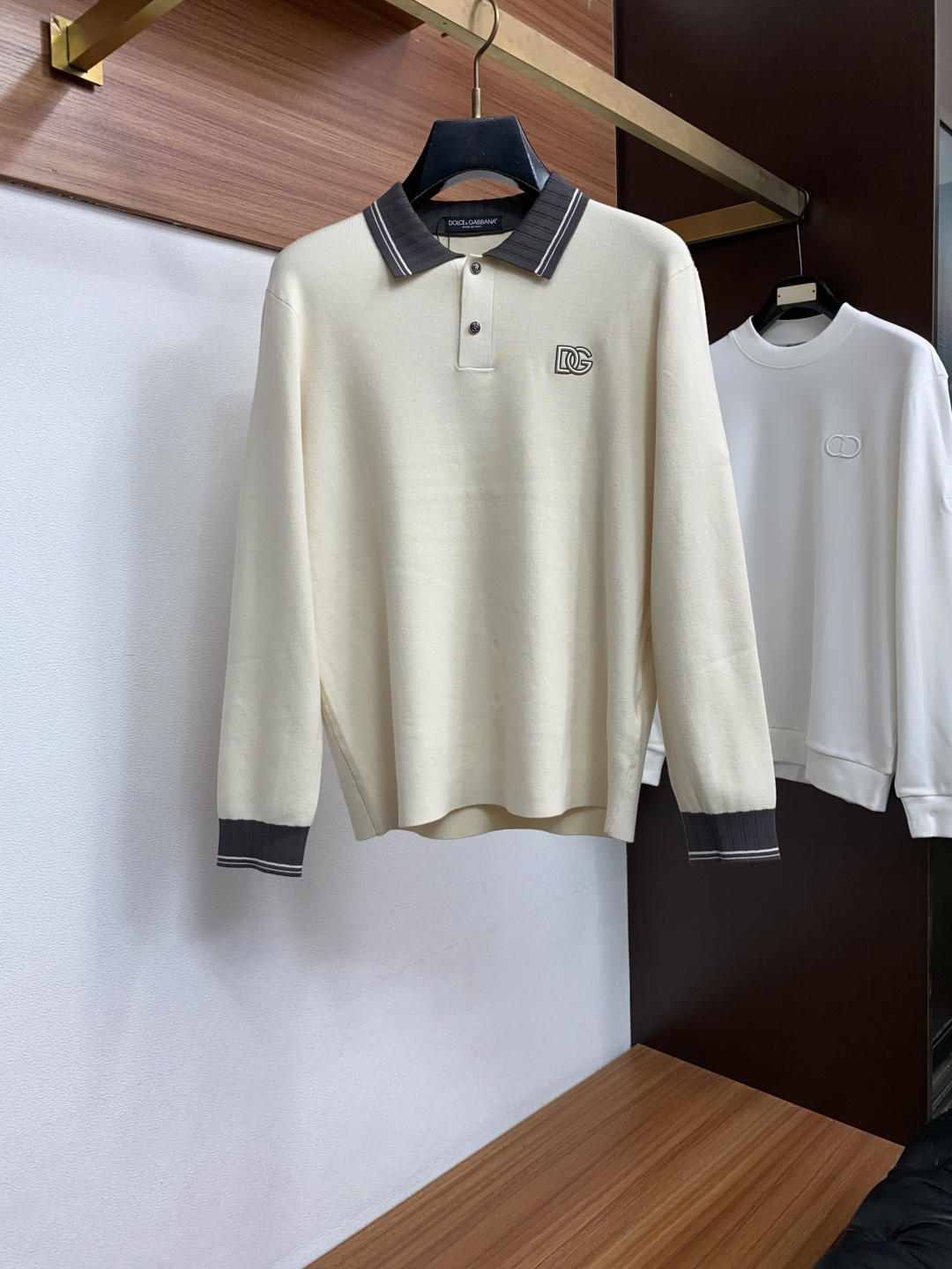 DG 尺码M-4xL 2026秋冬翻领长袖羊毛衫 功能 时尚休闲 百搭打底单穿