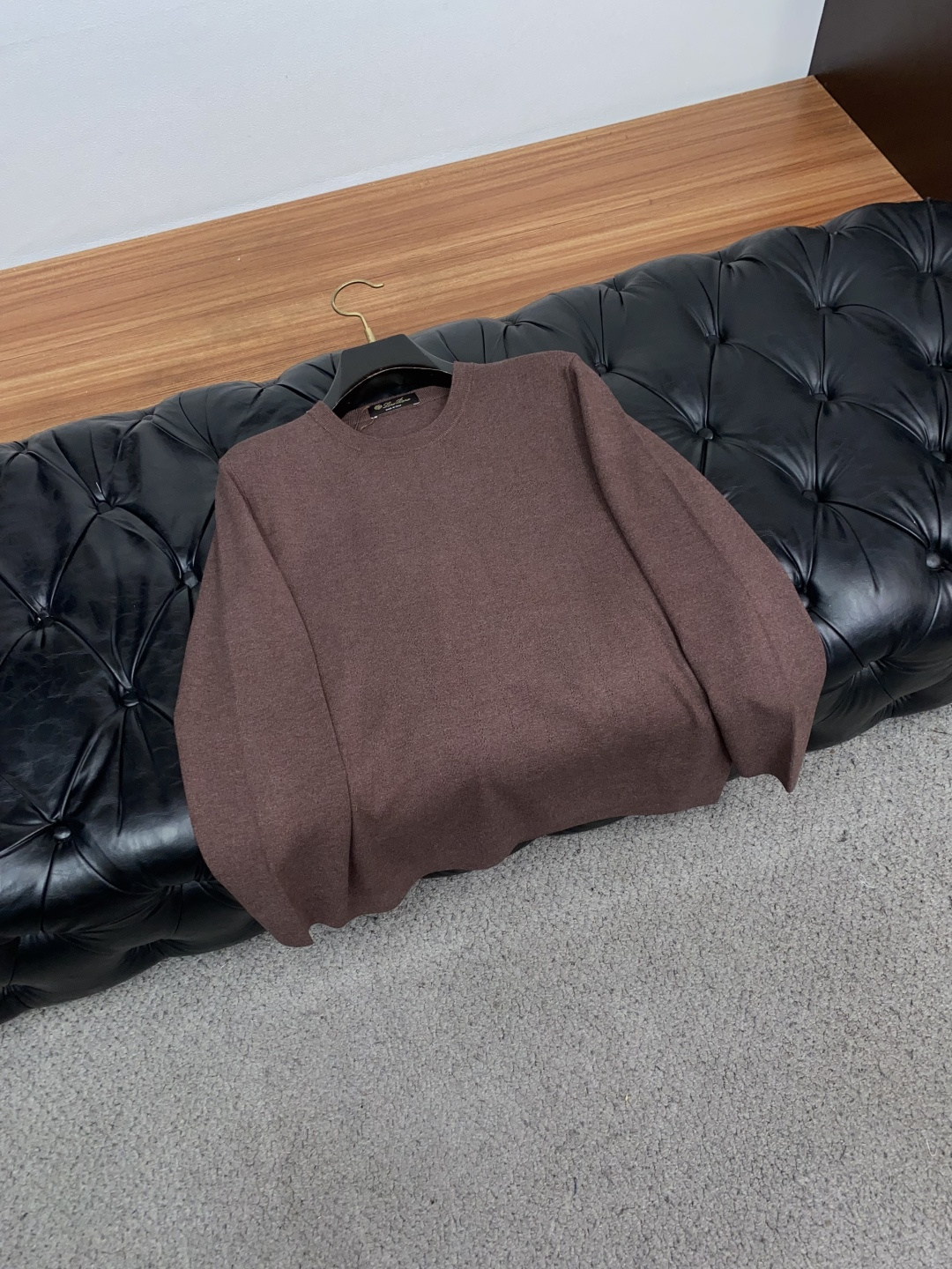Loro Piana 诺悠翩雅 尺码M-4xL 2026秋冬圆领长袖羊毛衫 功能 时尚休闲 百搭打底单穿