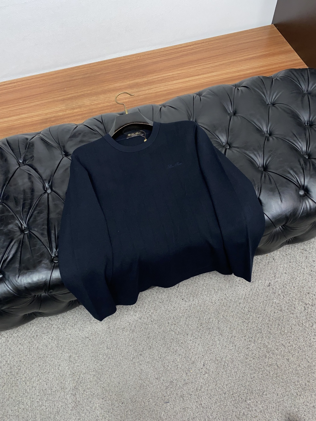 Loro Piana 诺悠翩雅 尺码M-4xL 2026秋冬圆领长袖羊毛衫 功能 时尚休闲 百搭打底单穿