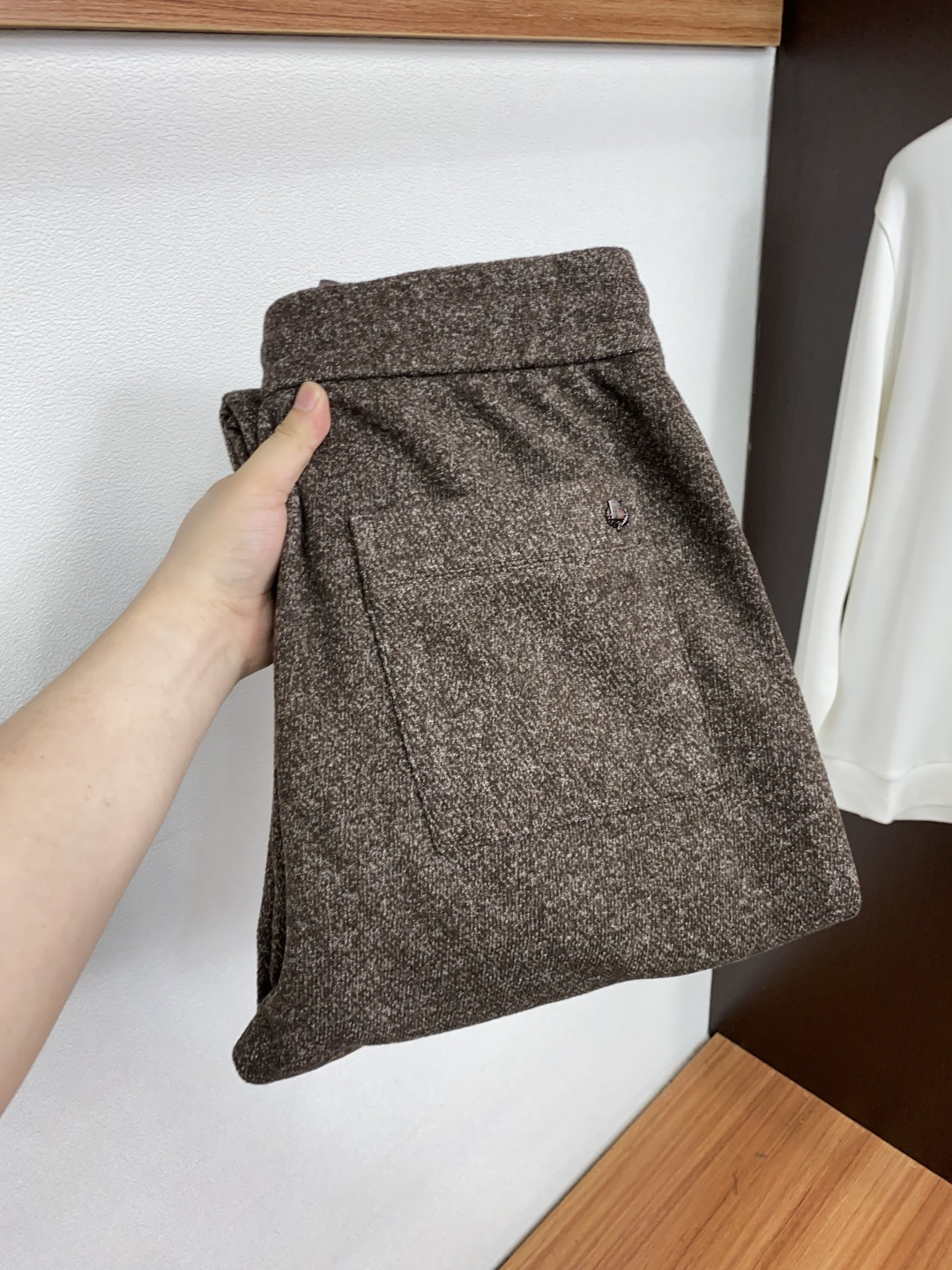 Loro Piana诺悠翩雅 26秋冬新品 原单男士羊毛休闲裤 弹力面料每季必出的类型，无需质疑的热卖王牌单品，符合四季