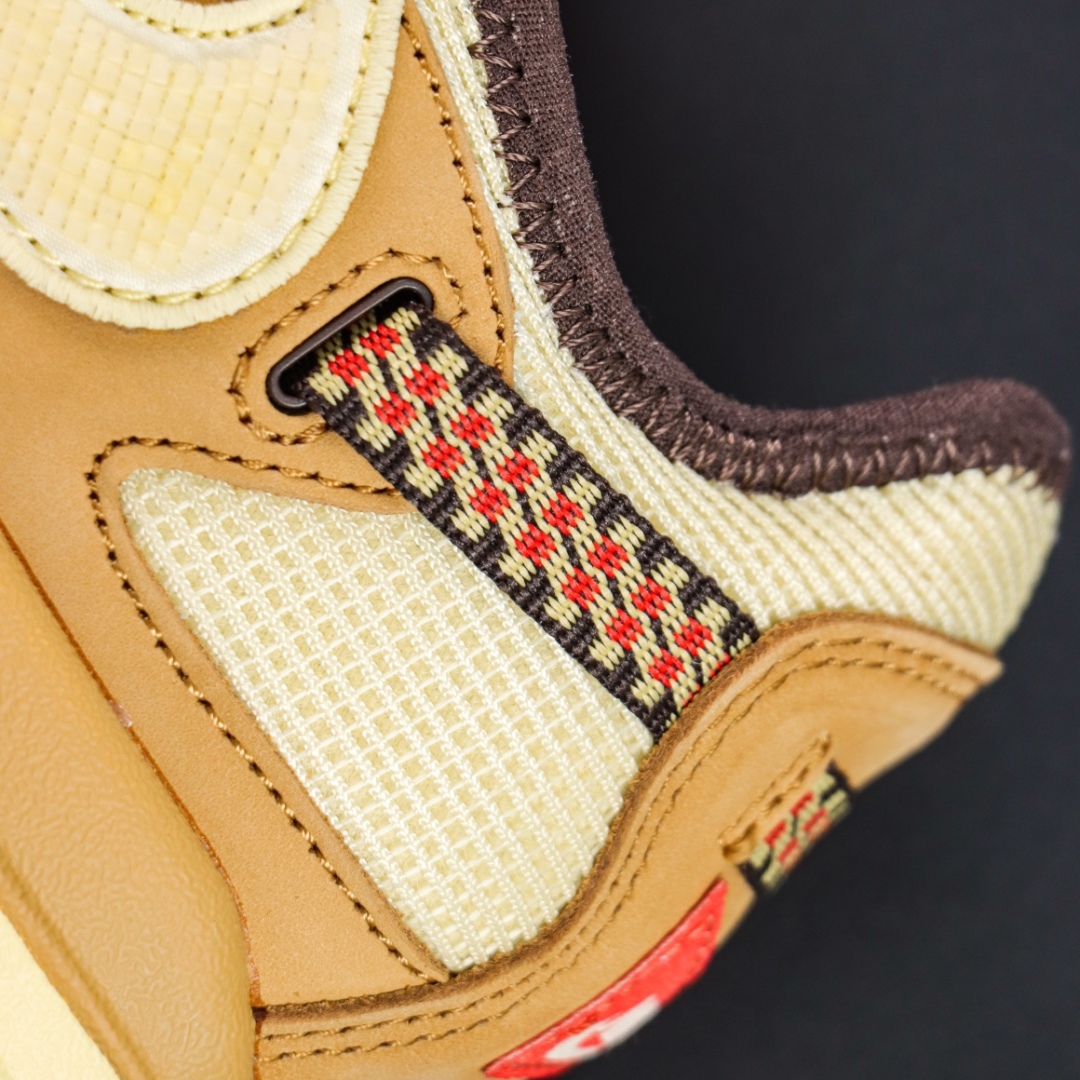 PTravisScottxNKAirMax1wheat小麦色DO9392-701市面唯一原厂皮料打造