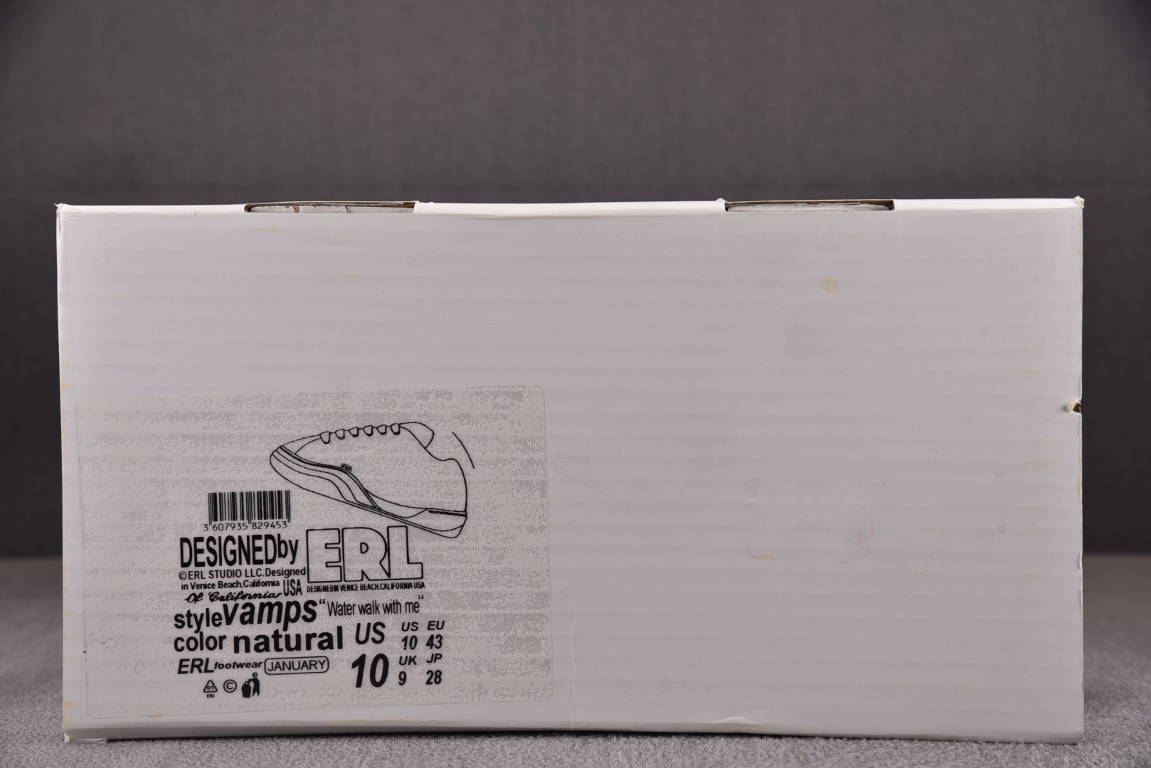 ERL尺码:39-45纯原版出品-ERLVampsSkateNatural棕色YZ024
