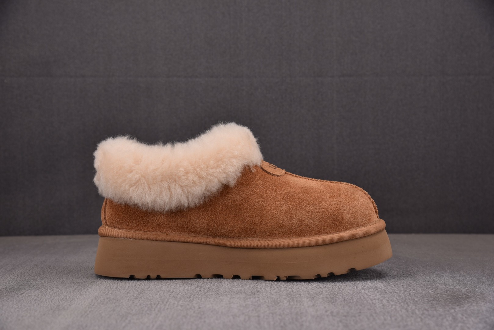 UGG尺码:35-40纯原版出品-UGGTazzetteSlipperBOLD厚底栗色YZ002尺寸39