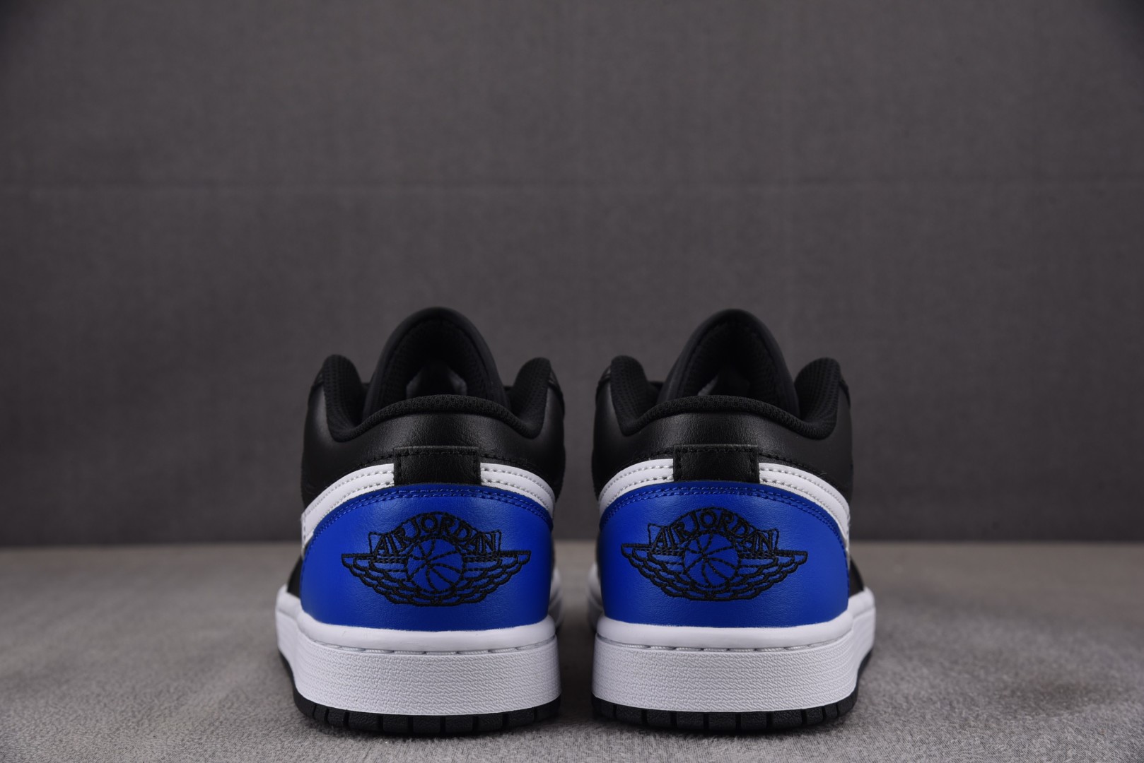 AJLow低帮尺码:36-46纯原版出品-AirJordan1LowBlackRoyalToe黑蓝脚趾5