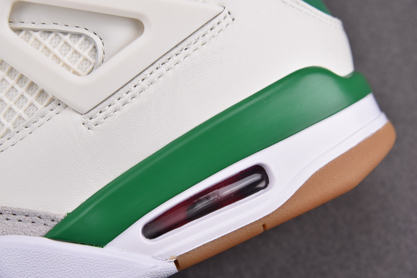 AJ4白绿尺码36-47.5纯原版出品-NKSBxAirJordan4“PineGreen”AJSB联名