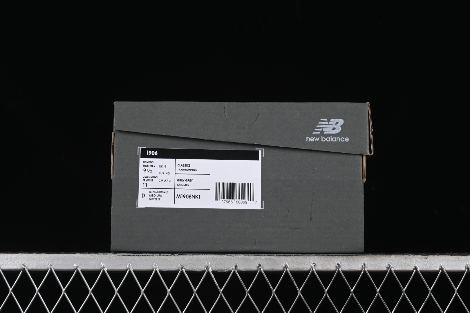 纯原版NewBalance1906系列复古老爹风休闲运动慢跑鞋M1906NK1#采用轻质牛剖革拼接透气网