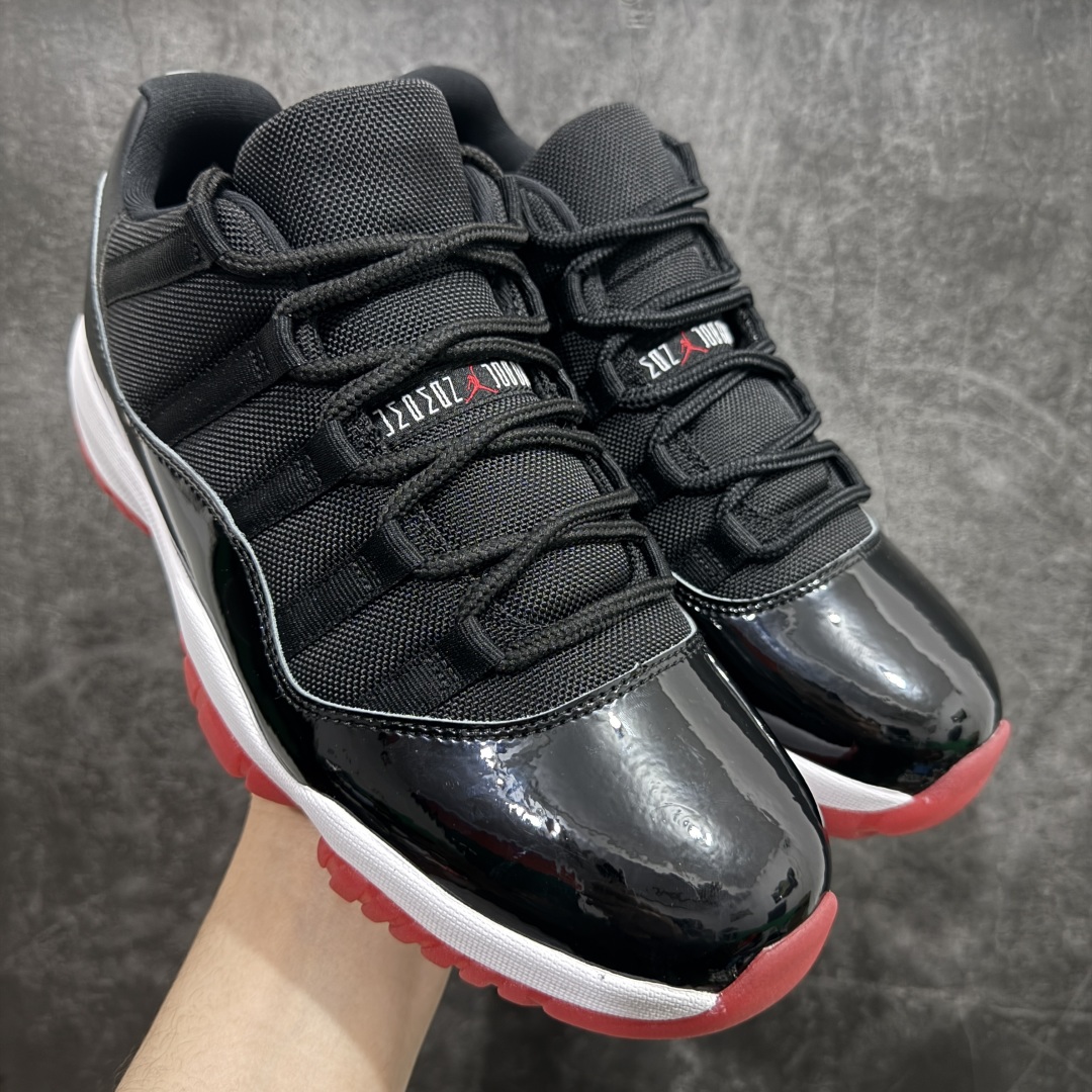 【纯原】乔丹11代 Air Jordan 11 Low Bred AJ11黑红2025 低帮 FV510