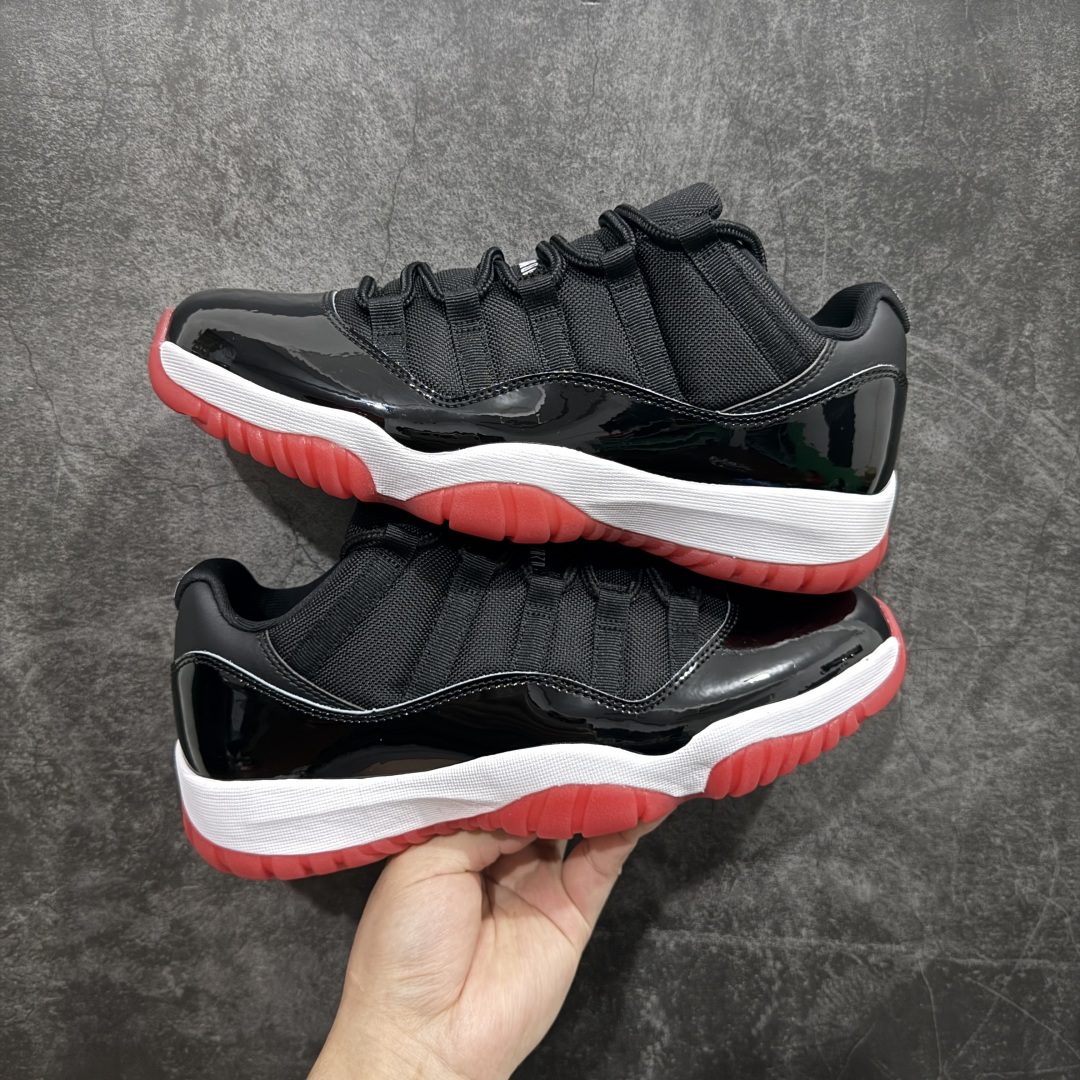 【纯原】乔丹11代 Air Jordan 11 Low Bred AJ11黑红2025 低帮 FV510