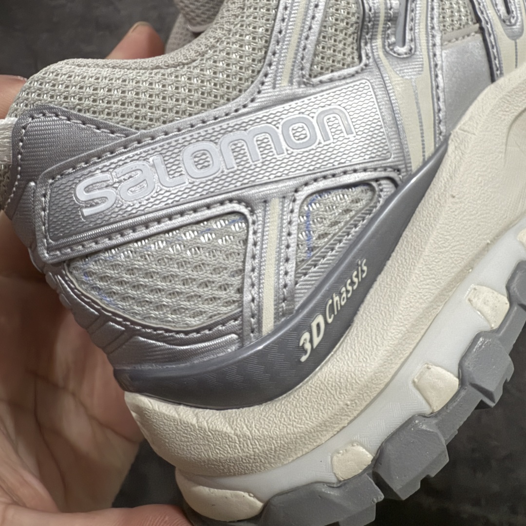 【PK版本】全新版本出货 纯原大厂出品 萨洛蒙 Salomon XA PRO 3D 户外轻便机能鞋 银色