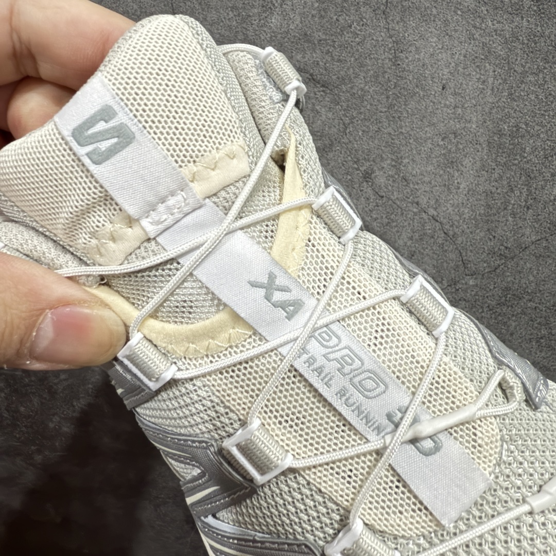 【PK版本】全新版本出货 纯原大厂出品 萨洛蒙 Salomon XA PRO 3D 户外轻便机能鞋 银色