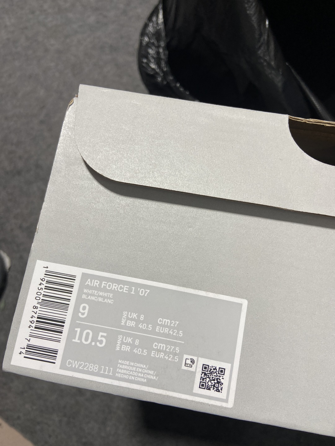 男,女码样品
【纯原】NK Air Force 1 Low '07 空军一号低帮经典板鞋 全白 YZ02