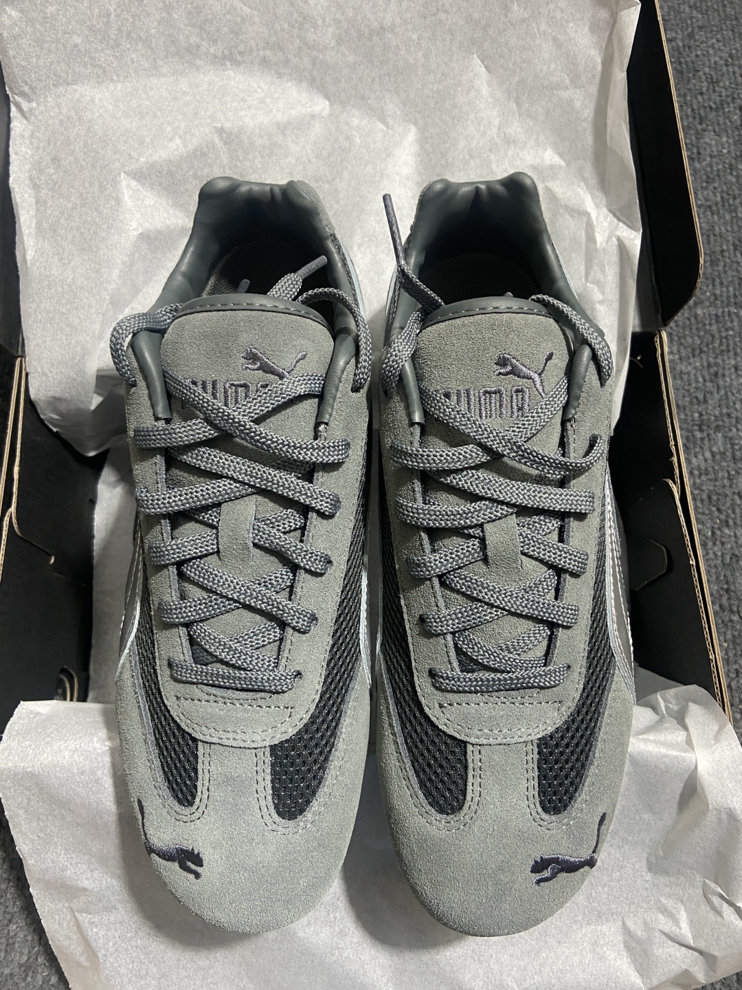 P
【纯原版 彪马】彪马Puma Speedcat OGWhite Red极速赛车系列低帮德训风拼接复古