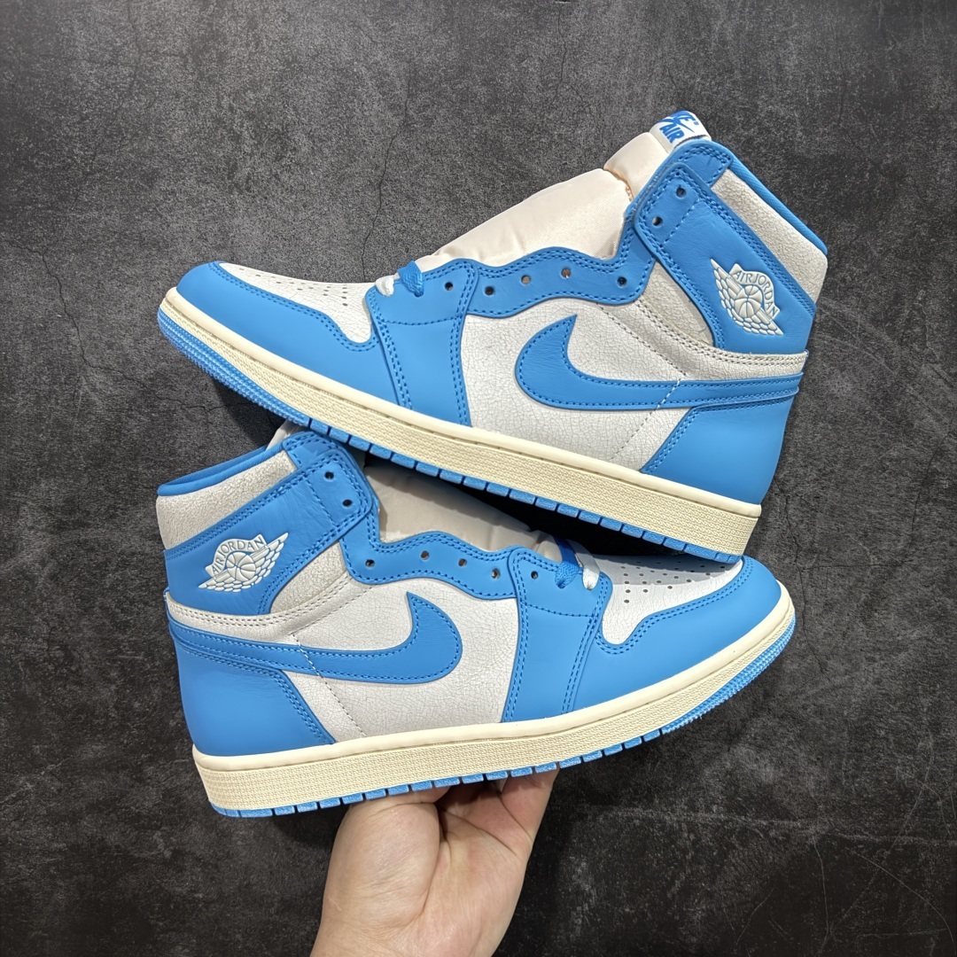【纯原】Air Jordan 1 High OG UNC Reimagined AJ1 乔1做旧北卡蓝