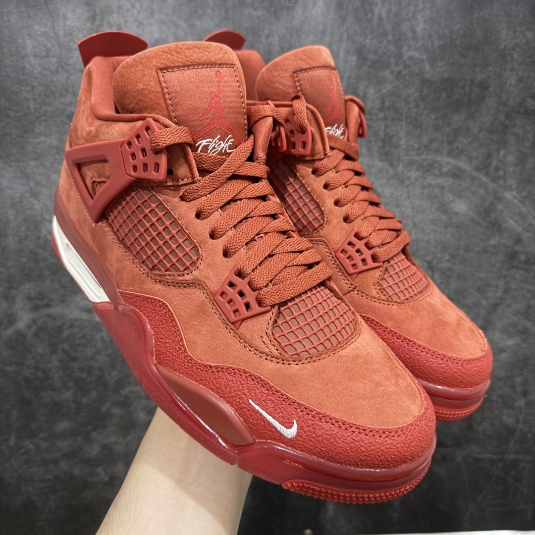 【纯原4】Nigel Sylvester x Jordan Air Jordan 4 OG Brick