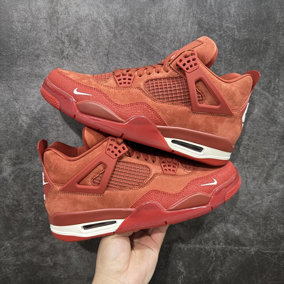 【纯原4】Nigel Sylvester x Jordan Air Jordan 4 OG Brick