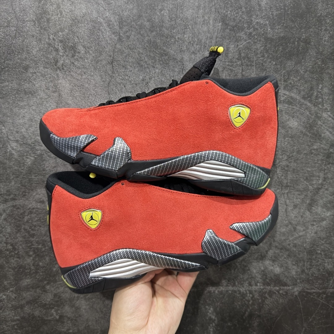 【纯原版4】Air Jordan AJ14 新版法拉利 IF5015-600
外贸特供批次
原楦原