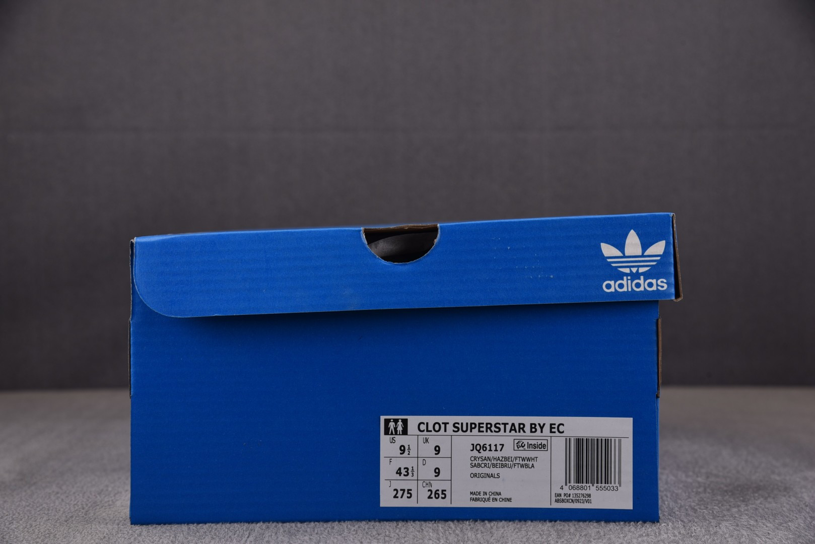 贝壳头 尺码:36-46纯原出品-Superstar CLOT By Edison Chen Milk 