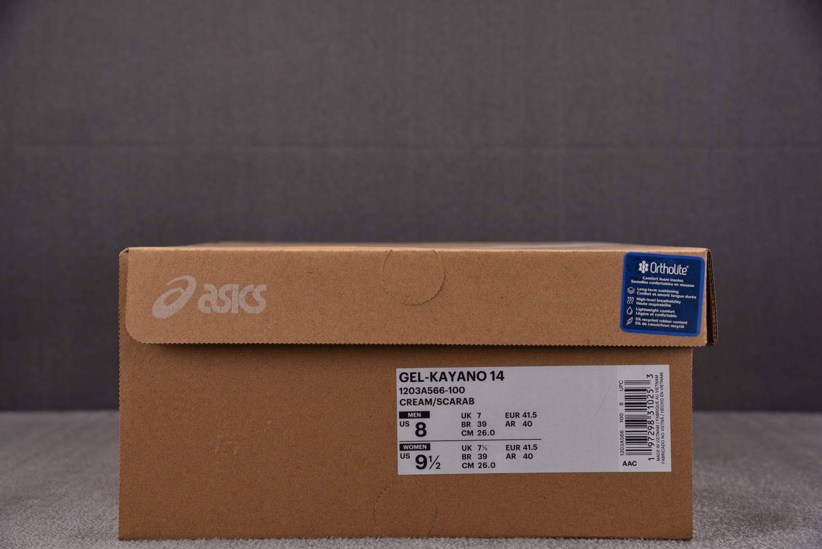 Asics 尺码36-47

纯原版出品-Asics Gel Kayano 14 Kith Cream 